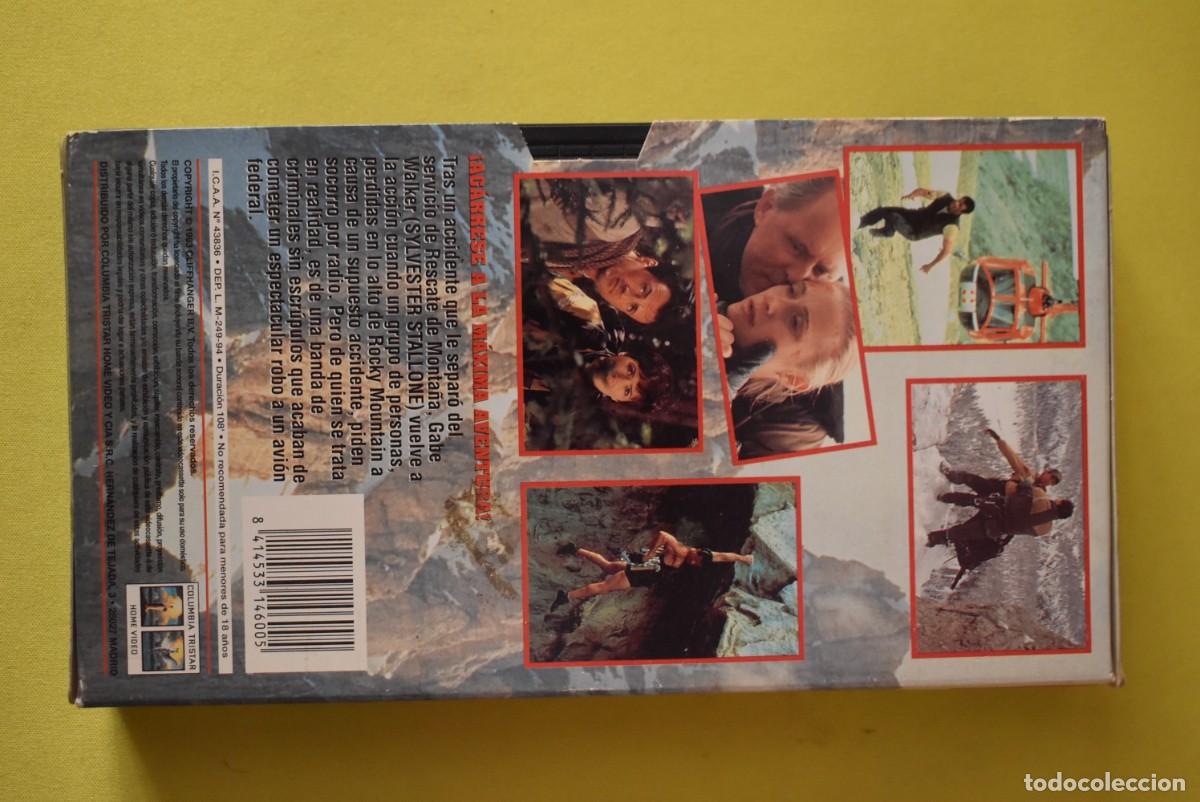 Cine: VHS. M&aacute;ximo riesgo. Stallone - Foto 3