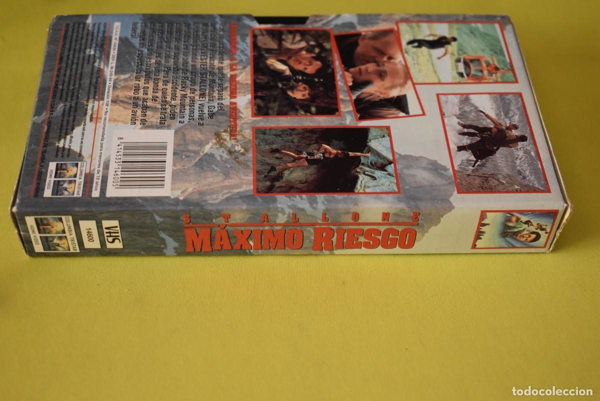 Cine: VHS. M&aacute;ximo riesgo. Stallone - Foto 4