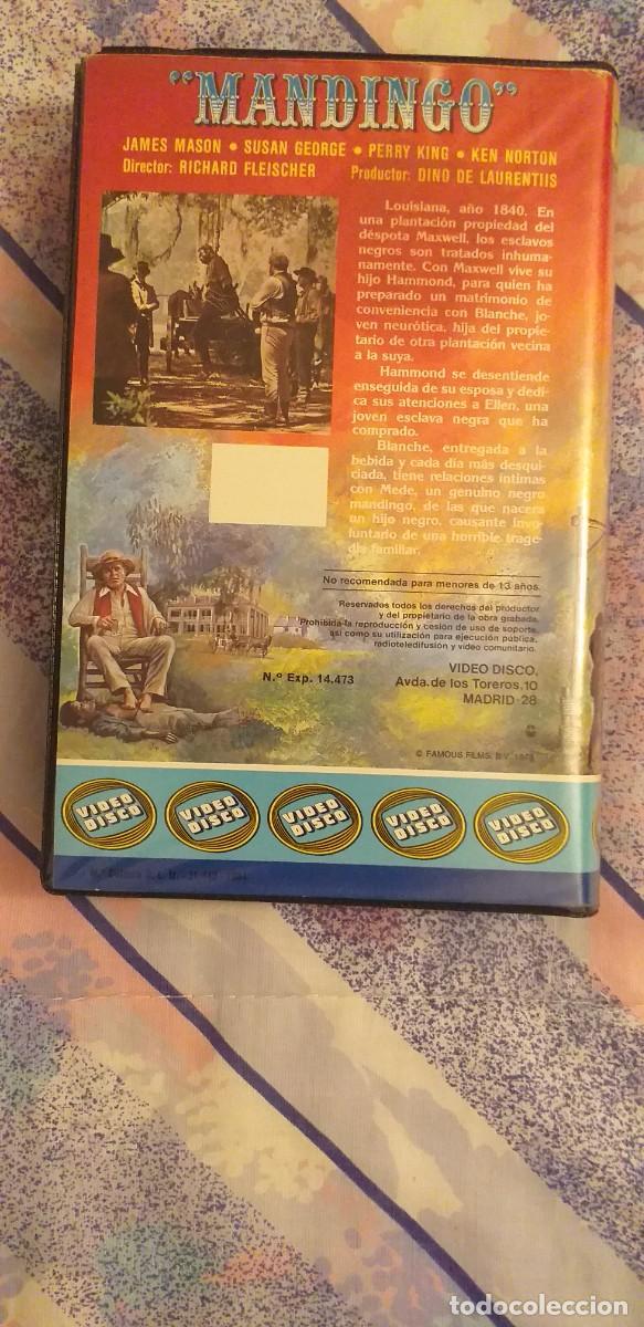 Cine: MANDINGO RICHARD FLEISCHER VHS - Foto 2
