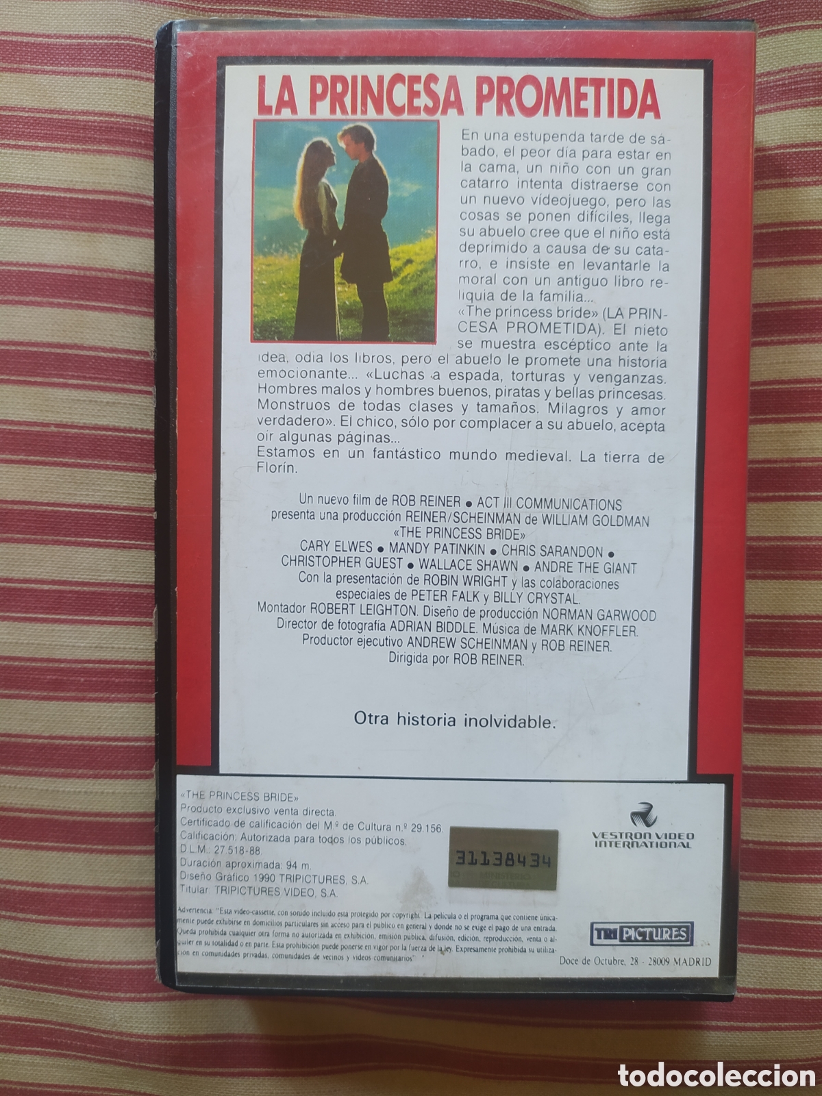 Cine: VHS La Princesa Prometida - Foto 2