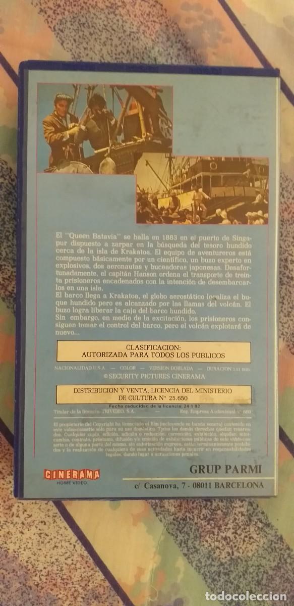 Cine: KRAKATOA AL ESTE DE JAVA MAXIMILIAN SCHELL VHS - Foto 2
