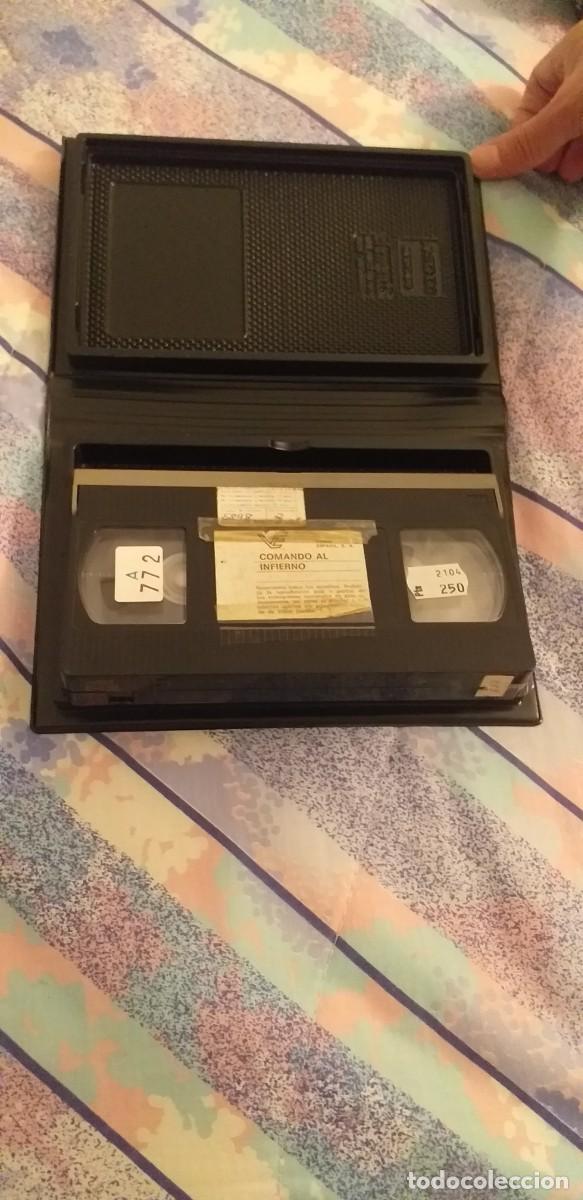 Cine: COMANDO AL INFIERNO GUY MADISON VHS - Foto 3