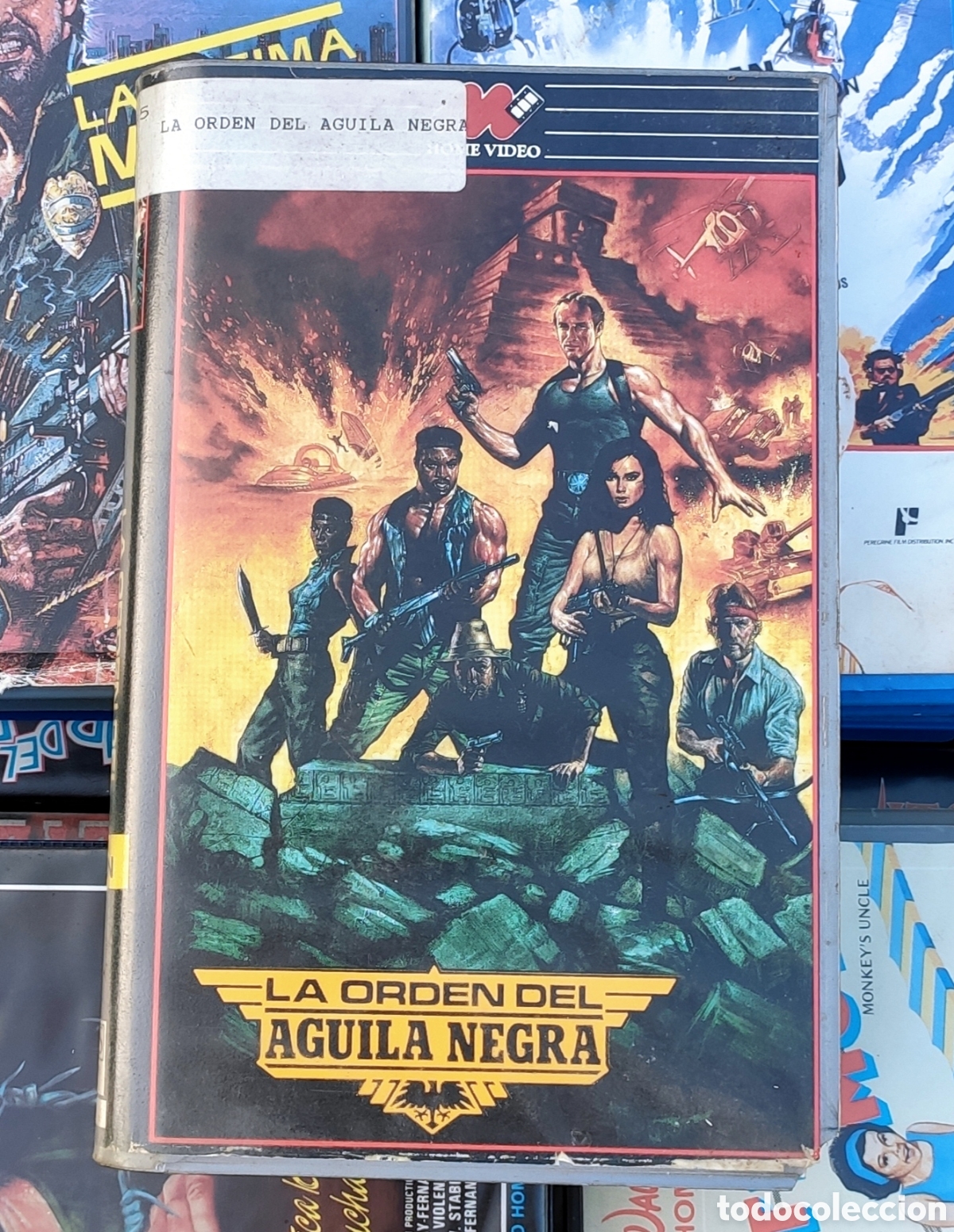 Cine: Video.VHS ✓ LA ORDEN DEL AGUILA NEGRA | COMANDOS SURVIVENCIA &bull; DESCATALOGADA