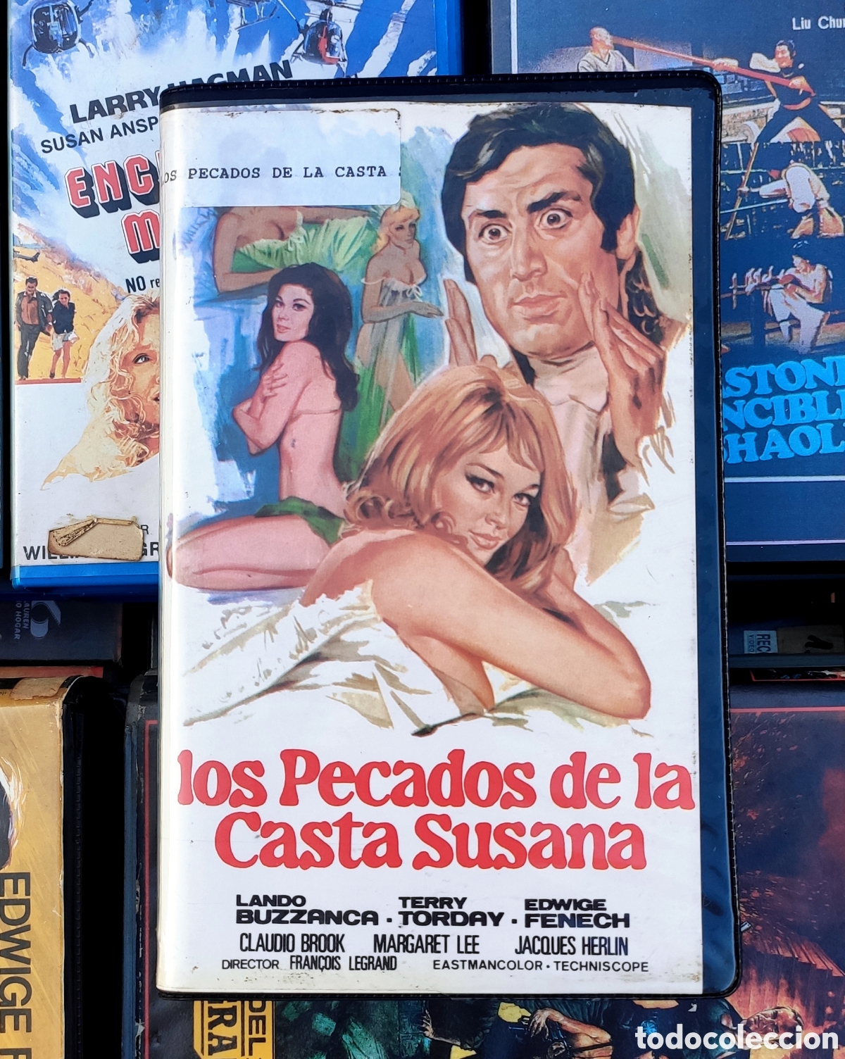 ☻película video vhs. los pecados de la casta s - Compra venta en  todocoleccion