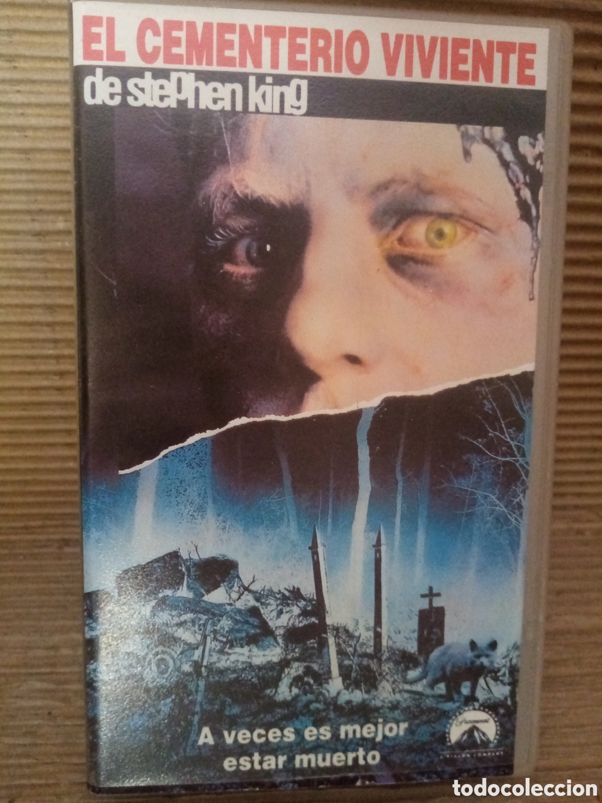 Cinema: El cementerio viviente. VHS