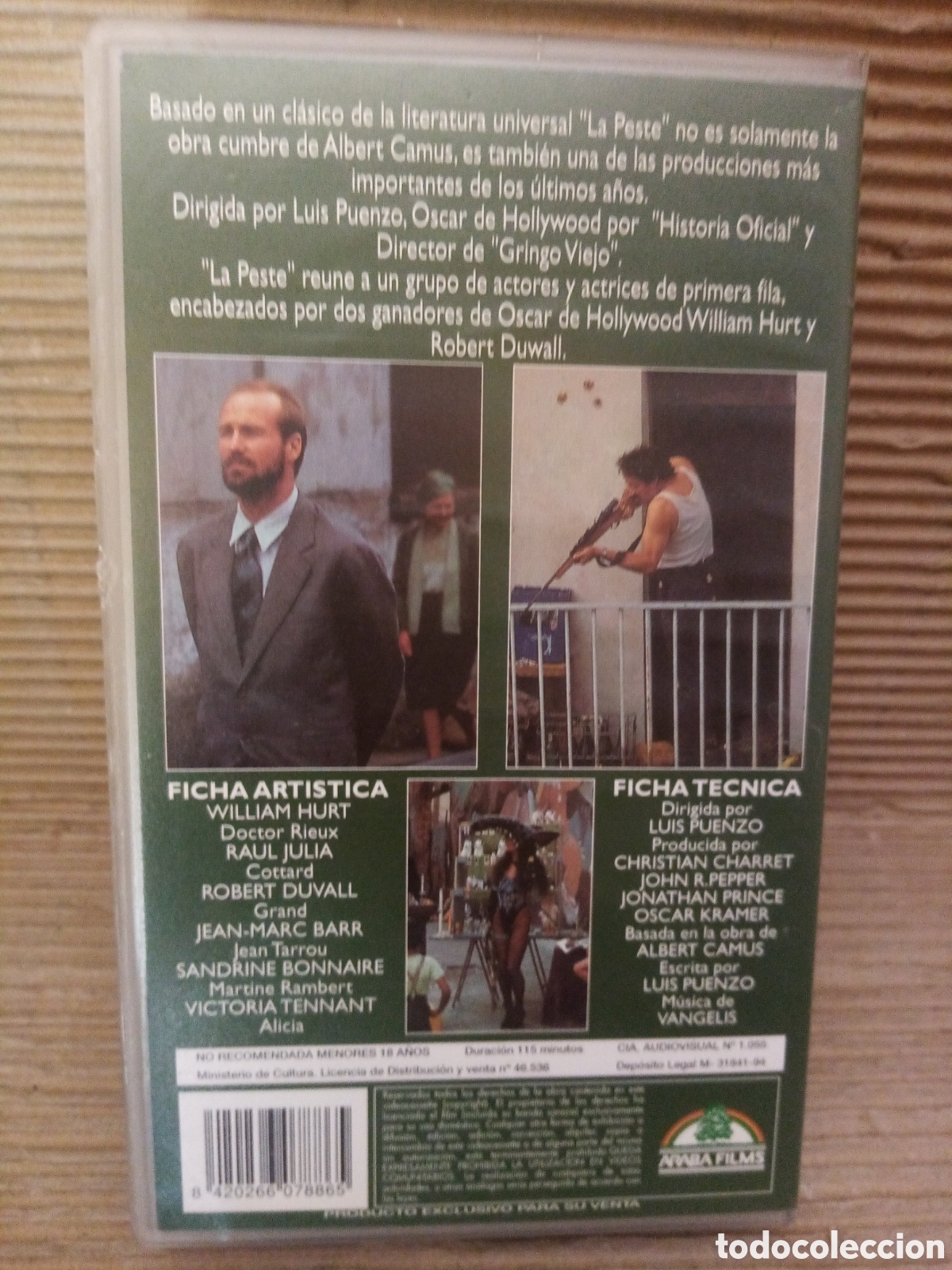Cine: La peste. VHS - Foto 3