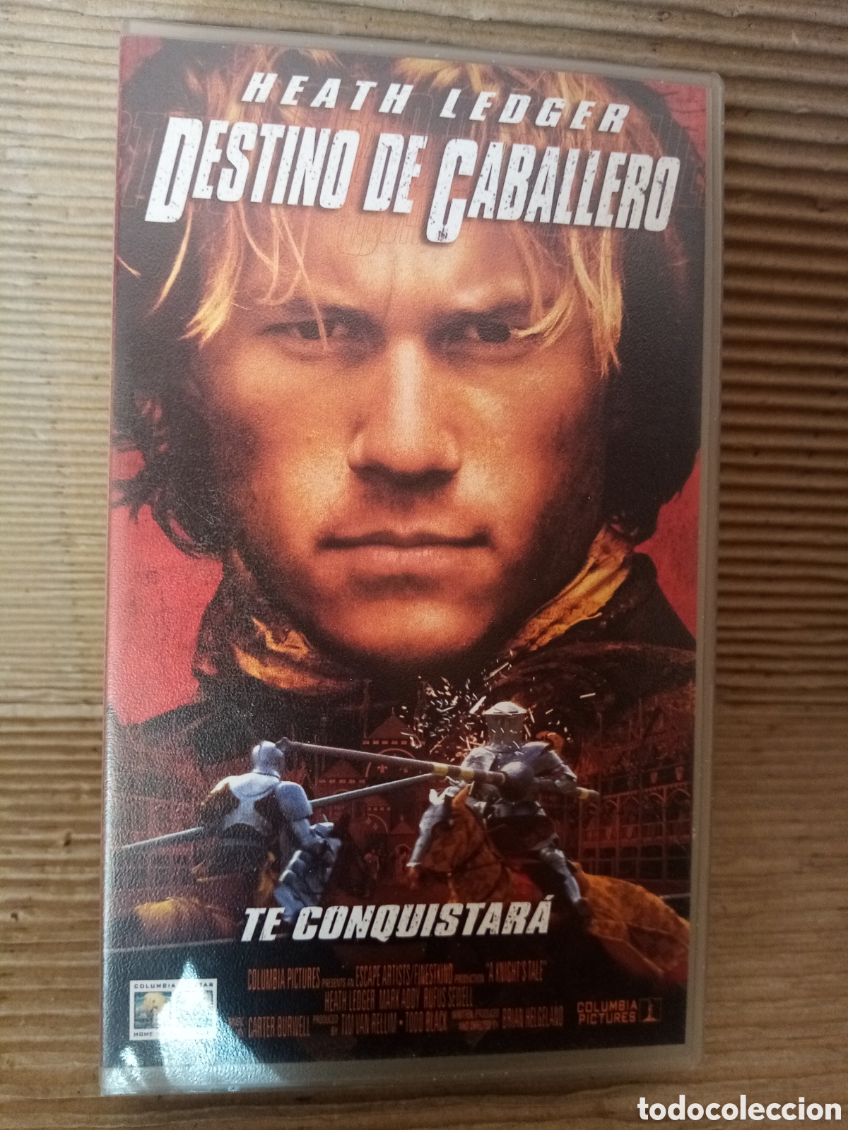 Cine: Destino de caballero. VHS