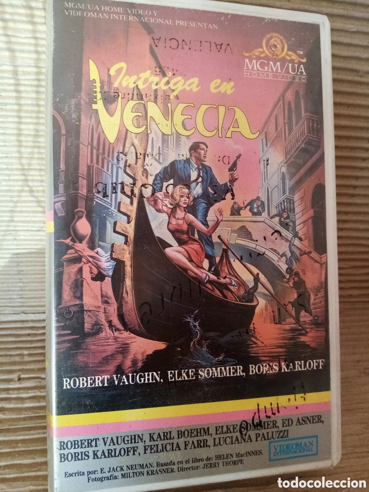 Cine: Intriga en Venecia. VHS - Foto 1