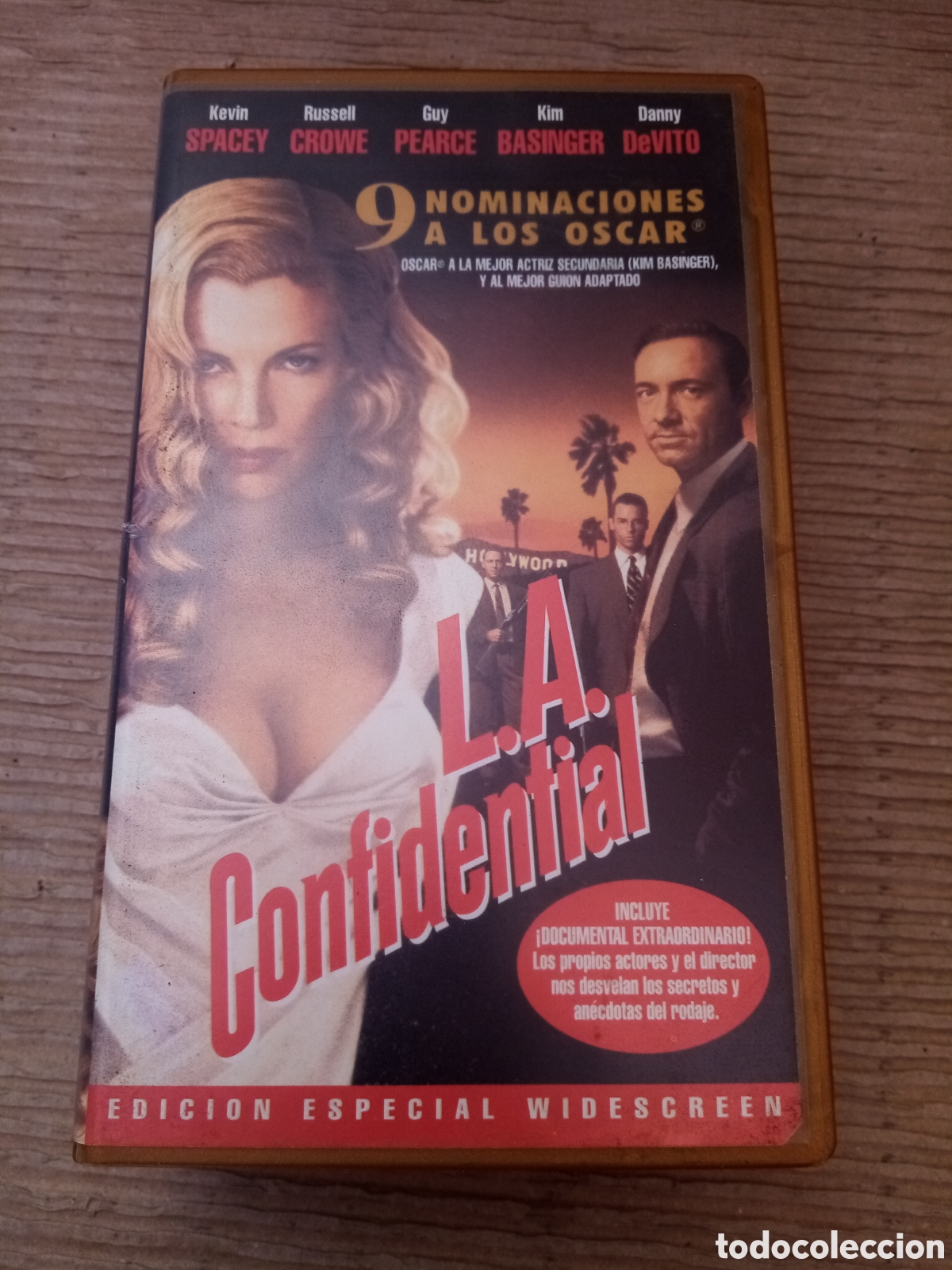 Cine: L. A. Confidential. VHS (doble) - Foto 1