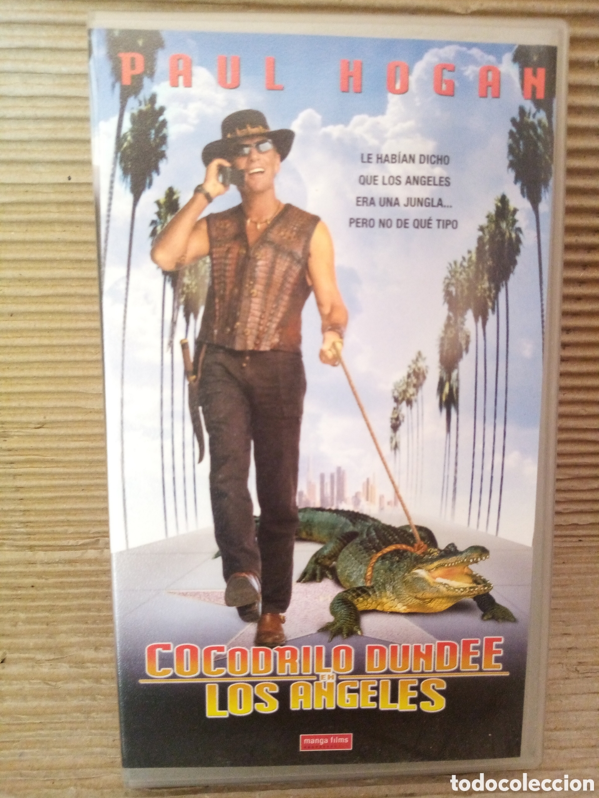Cinema: Cocodrilo Dundee en los Angeles. Vhs