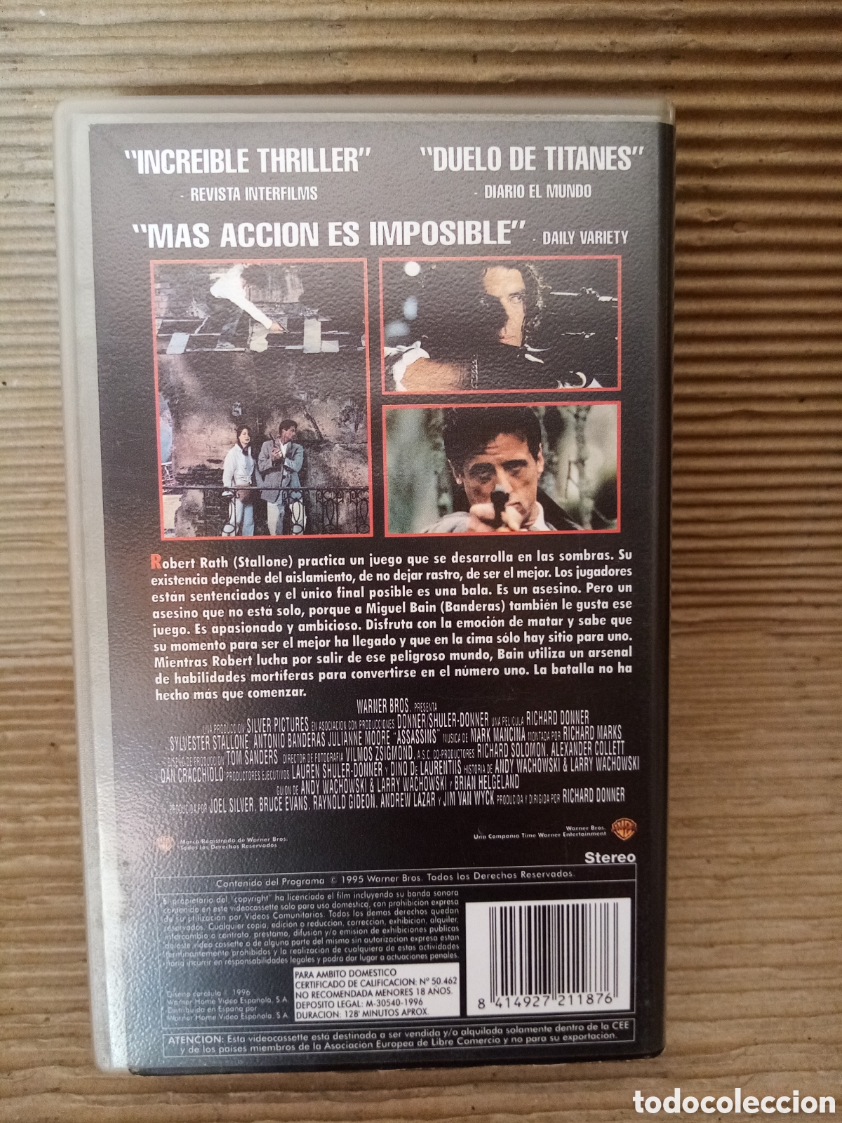 Cine: Asesinos. VHS - Foto 3