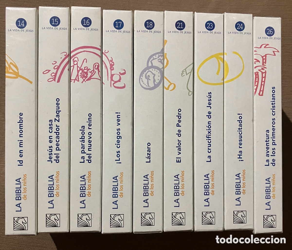 Cine: VHS 9 CINTAS PRECINTADAS LA BIBLIA DE LOS NILOS