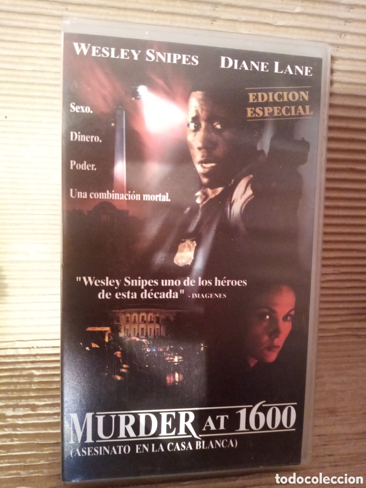 Cinema: Murder at 1600. Asesinato en la casa blanca. VHS