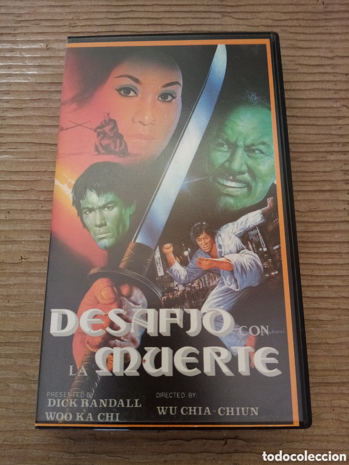 Cine: Desaf&iacute;o con la muerte. VHS