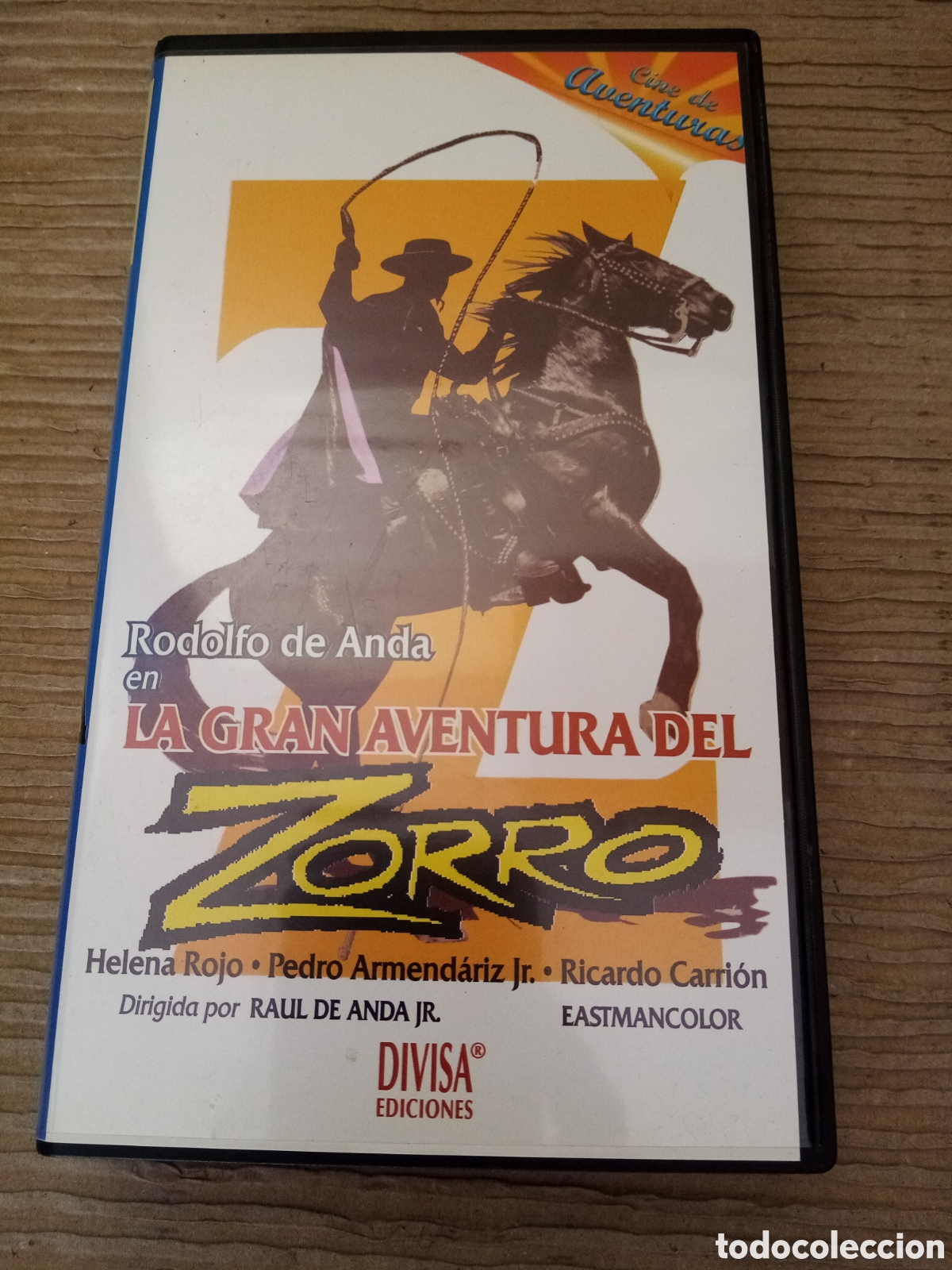 Cinema: La gran aventura del Zorro. VHS