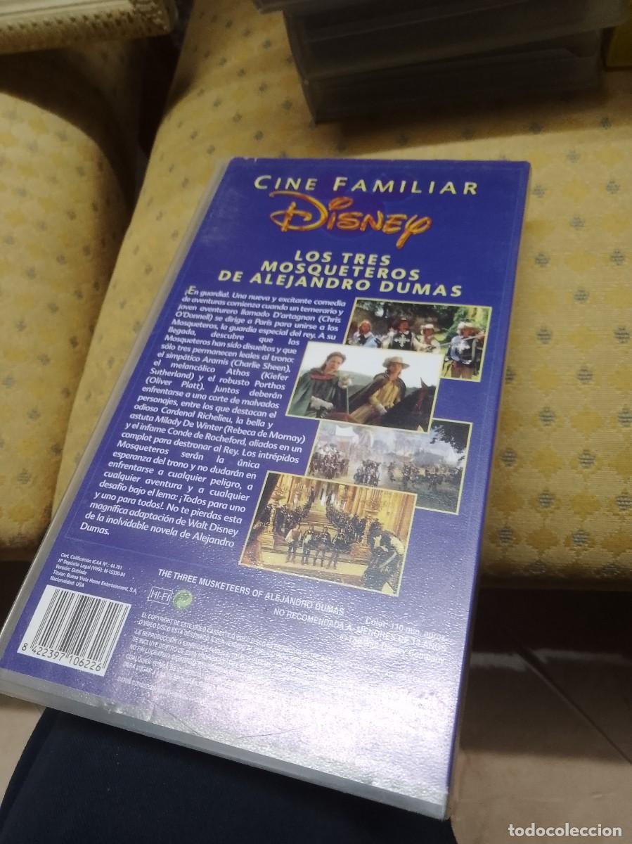 Cine: Los tres mosqueteros vhs - Foto 2