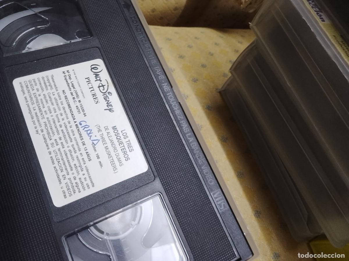 Cine: Los tres mosqueteros vhs - Foto 3