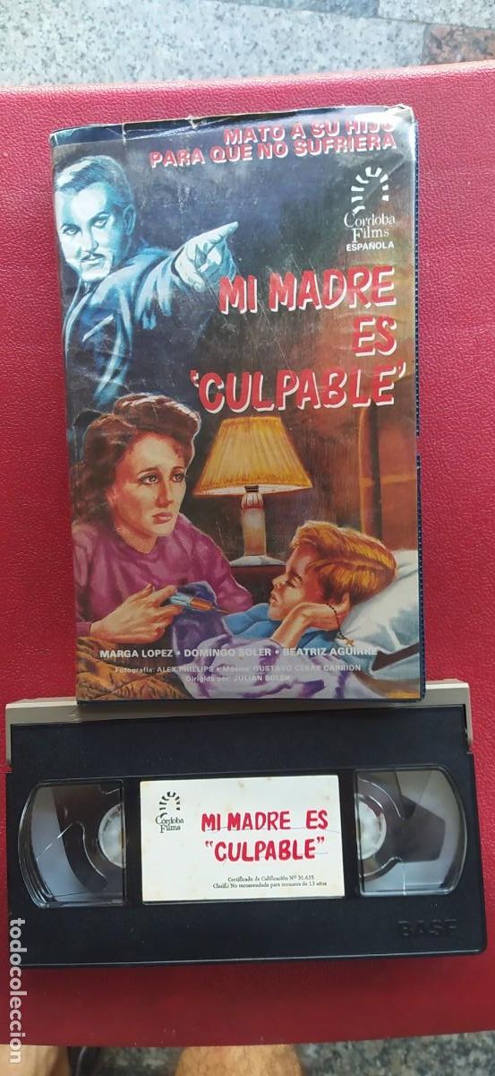 Kino: VHS- MI MADRE ES CULPABLE. C&Oacute;RDOBA FILMS