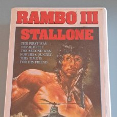 Cine: VIDEO ORIGINAL RAMBO CON STALLONE. VHS