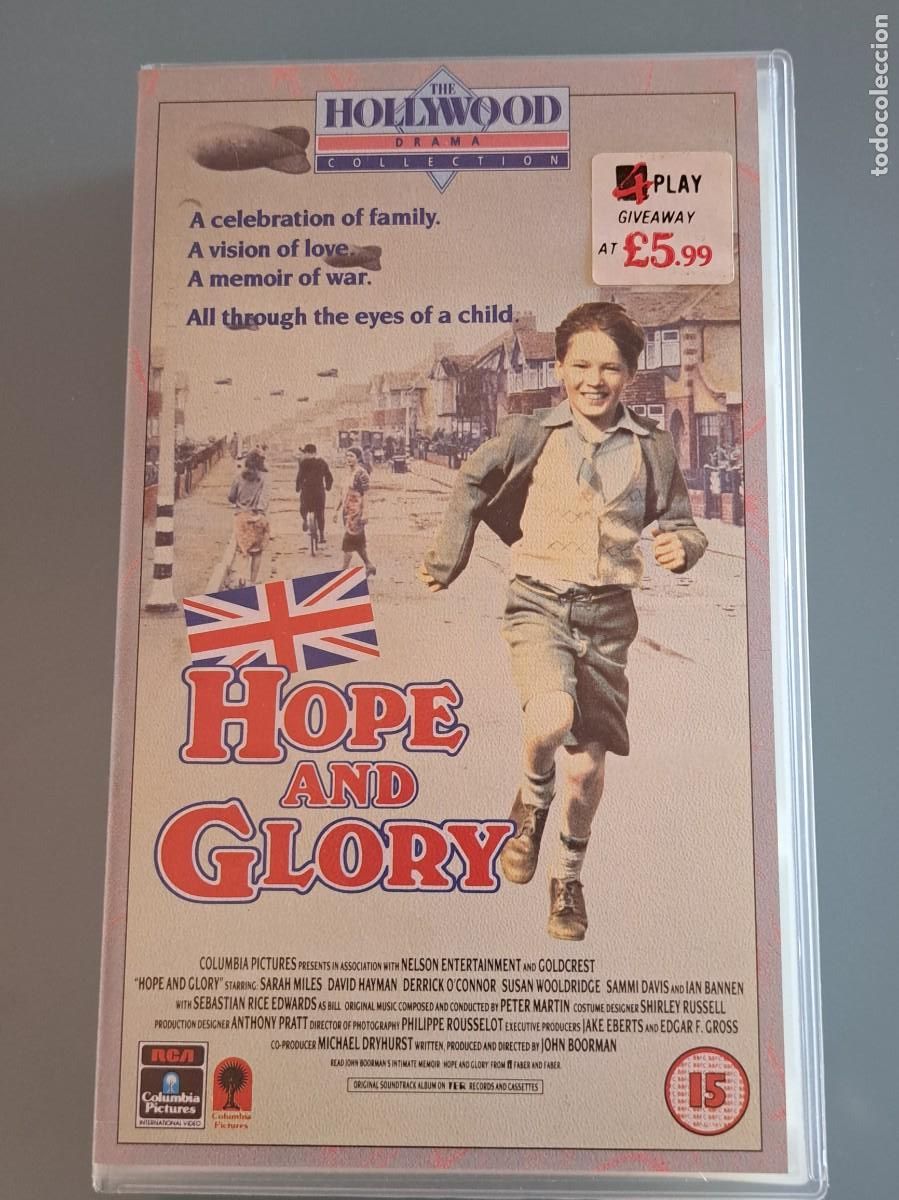 Cine: Video original Hope and Glory, VHS