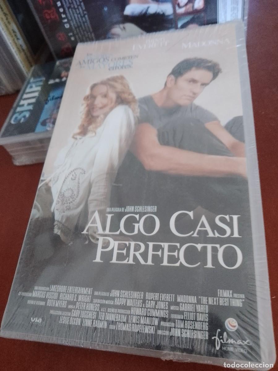 Cine: Algo casi perfecto vhs nueva precintada madona