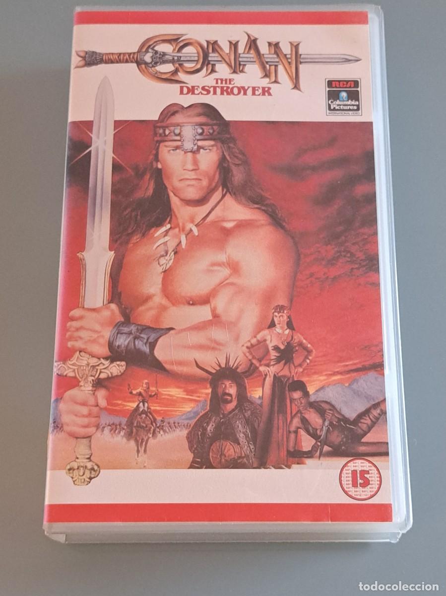 Cine: Conan the destroyer. v&iacute;deo VHS