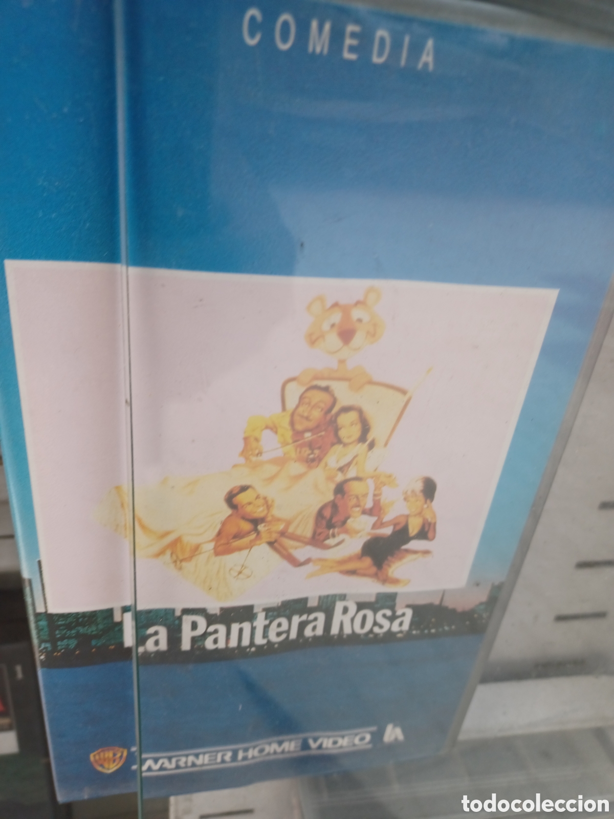 Cine: Barybook. La Pantera Rosa Cinta comedia VHS Warner Bros v&iacute;deo - Foto 1