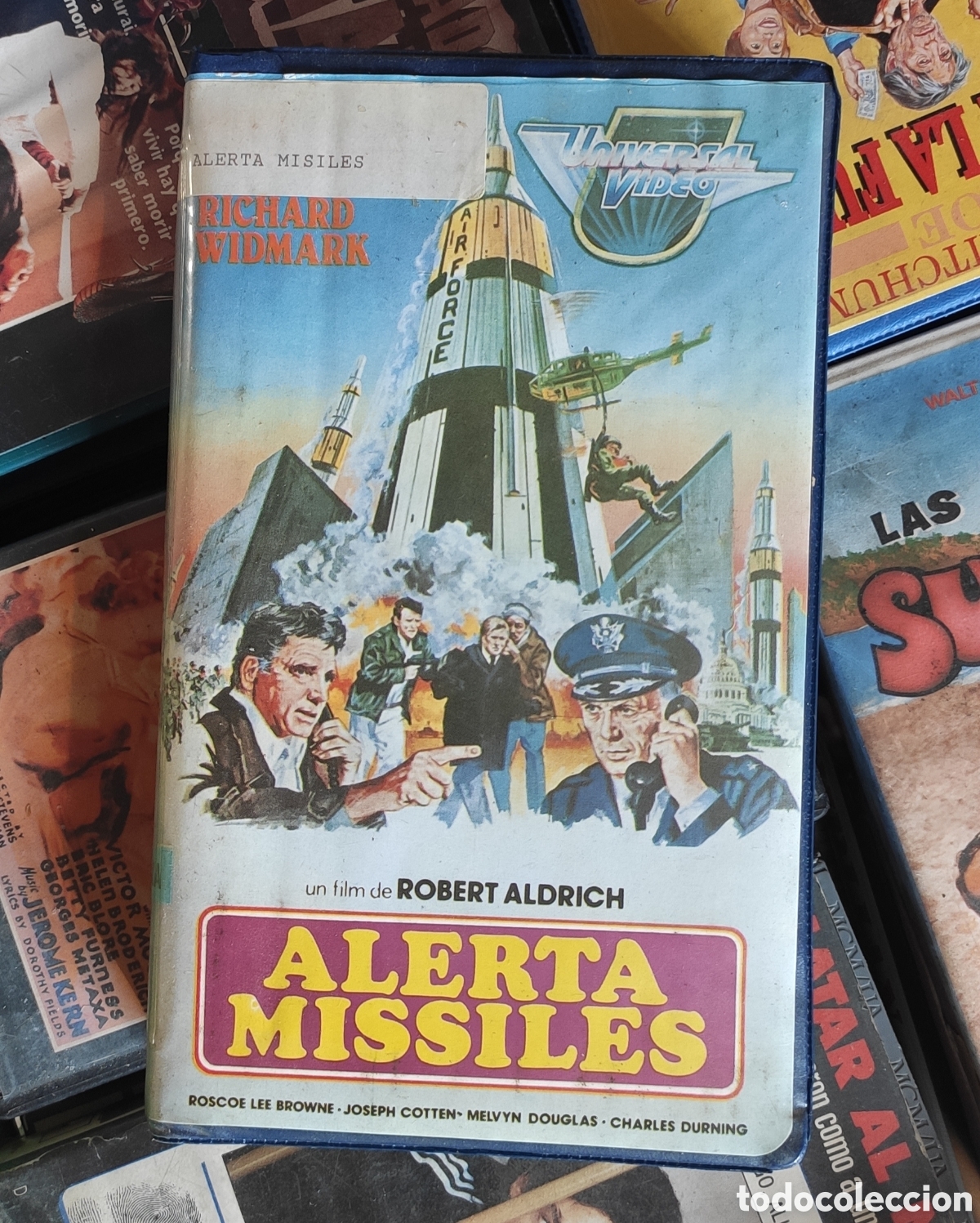 Cinema: ALERTA MISILES &rarr; VHS ORIGINAL &rarr; BURT LANCASTER / EURO-SPY &rarr; DIGITALIZACI&Oacute;N DVD INCLUIDA