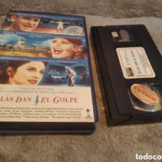 Cine: ELLAS DAN EL GOLPE - PENNY MARSHALL - GEENA DAVIS , MADONNA - COLUMBIA 1993- VHS