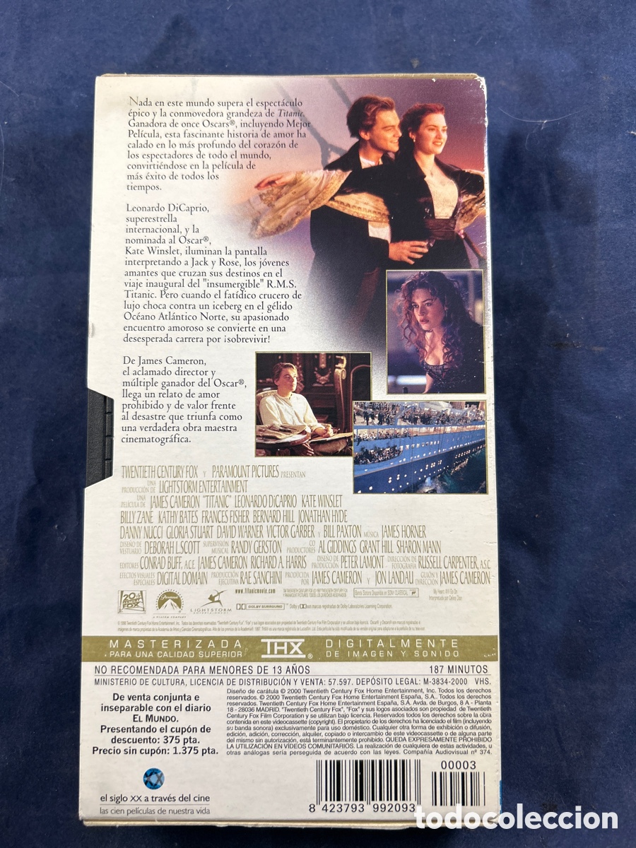 Cine: TITANIC VHS - Foto 3