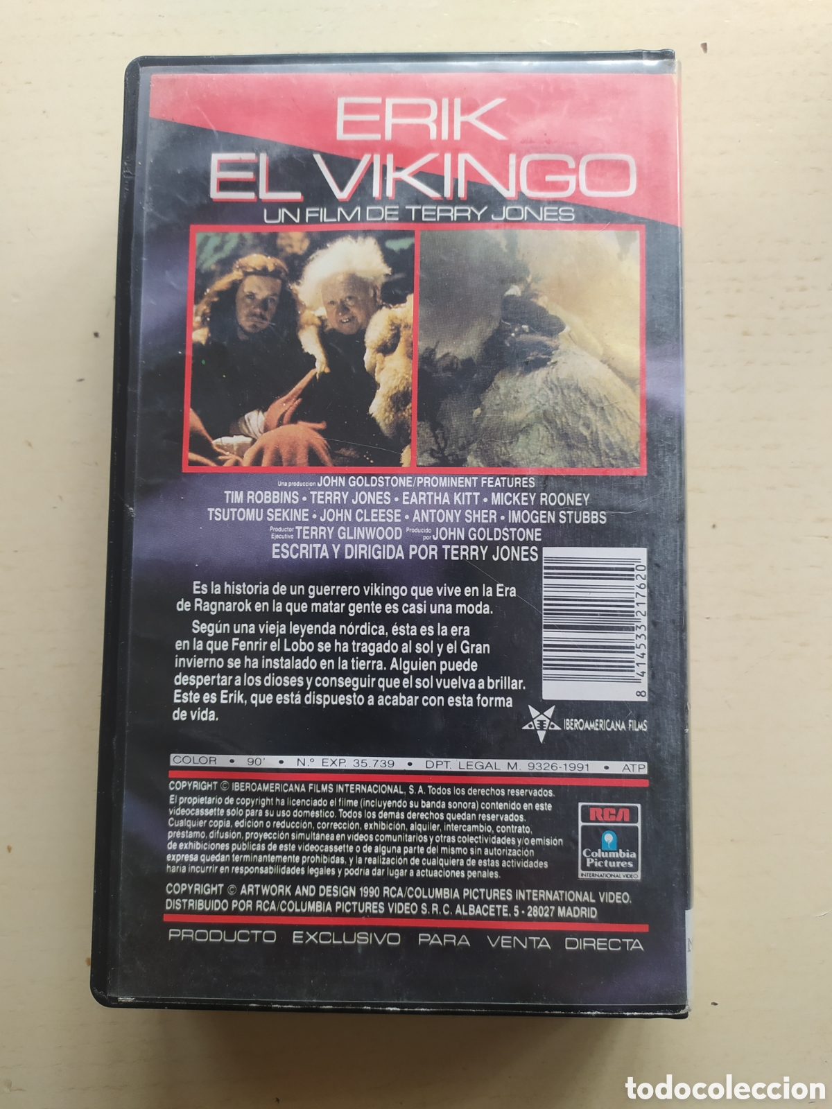Cine: VHS Erik el Vikingo - Foto 2