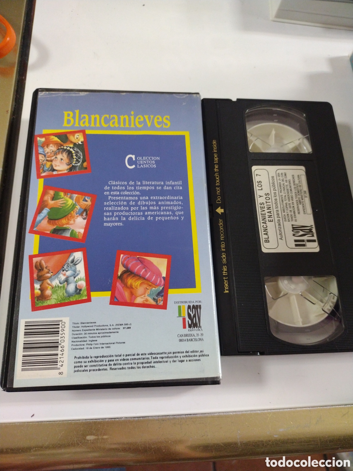Cine: Blancanieves. Babilandia.- VHS - Foto 2