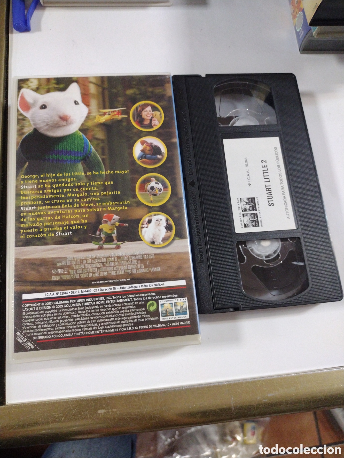 Cine: STUART LITTLE 2. VHS - Foto 2