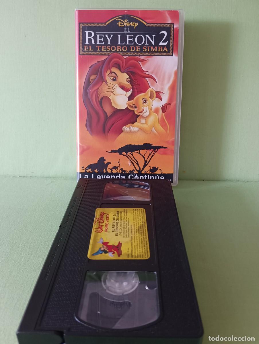 Cine: VHS - El Rey Le&oacute;n 2 El Tesoro de Simba Walt Disney