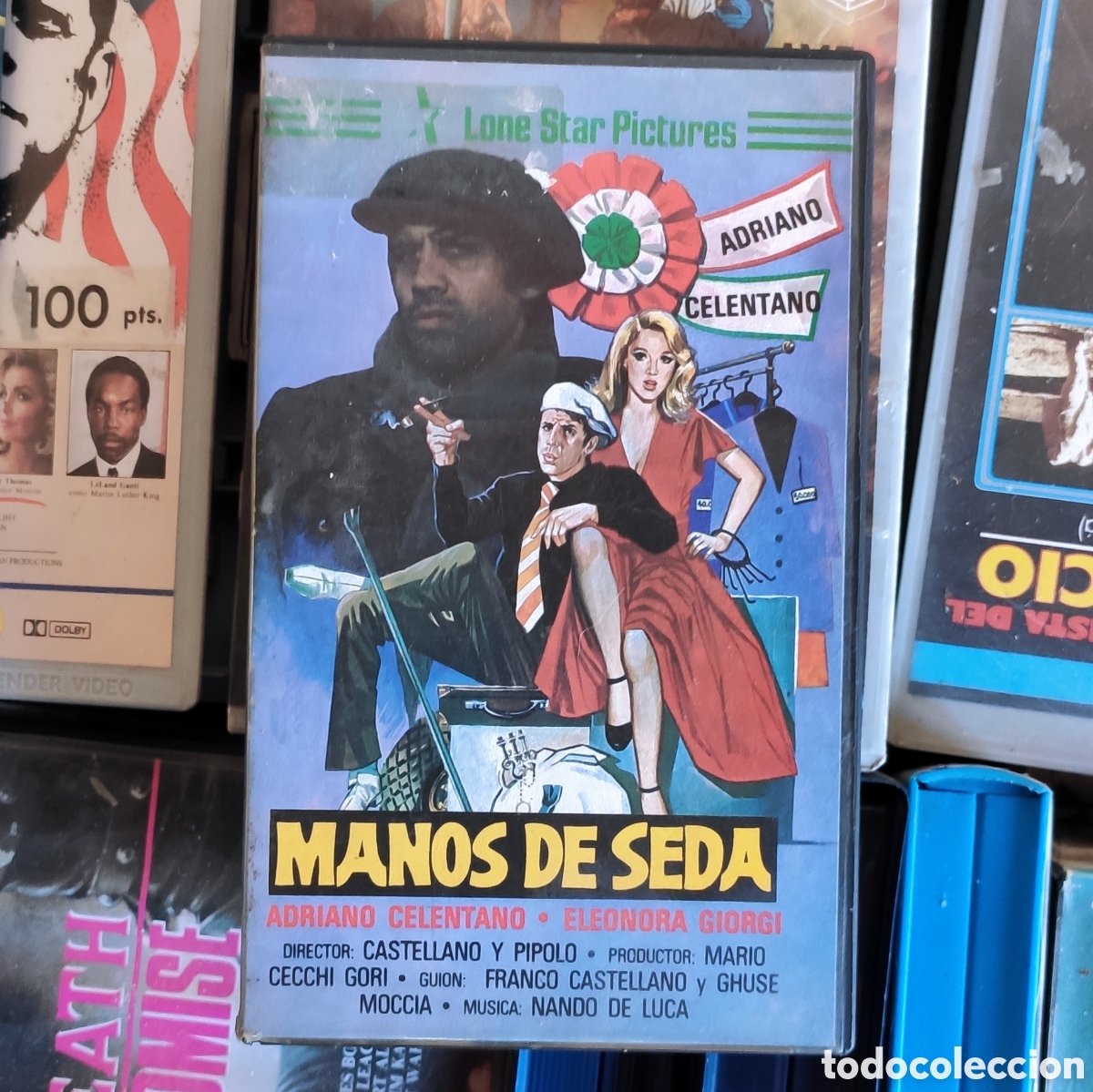 película video vhs. manos de seda | adriano ce - Compra venta en  todocoleccion