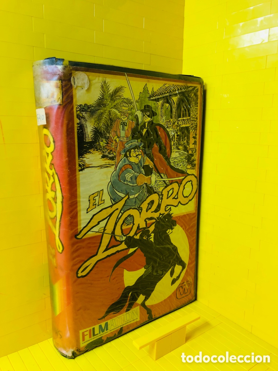 Cine: ANTIGUA CINTA VHS ● EL ZORRO ● FILMATION ● INTERVISION 1984 ●