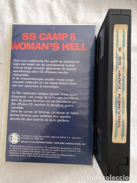 Cine: SS CAMP 5 WOMANS HELL / Dir. SERGIO CARRONE / VHS - Foto 2