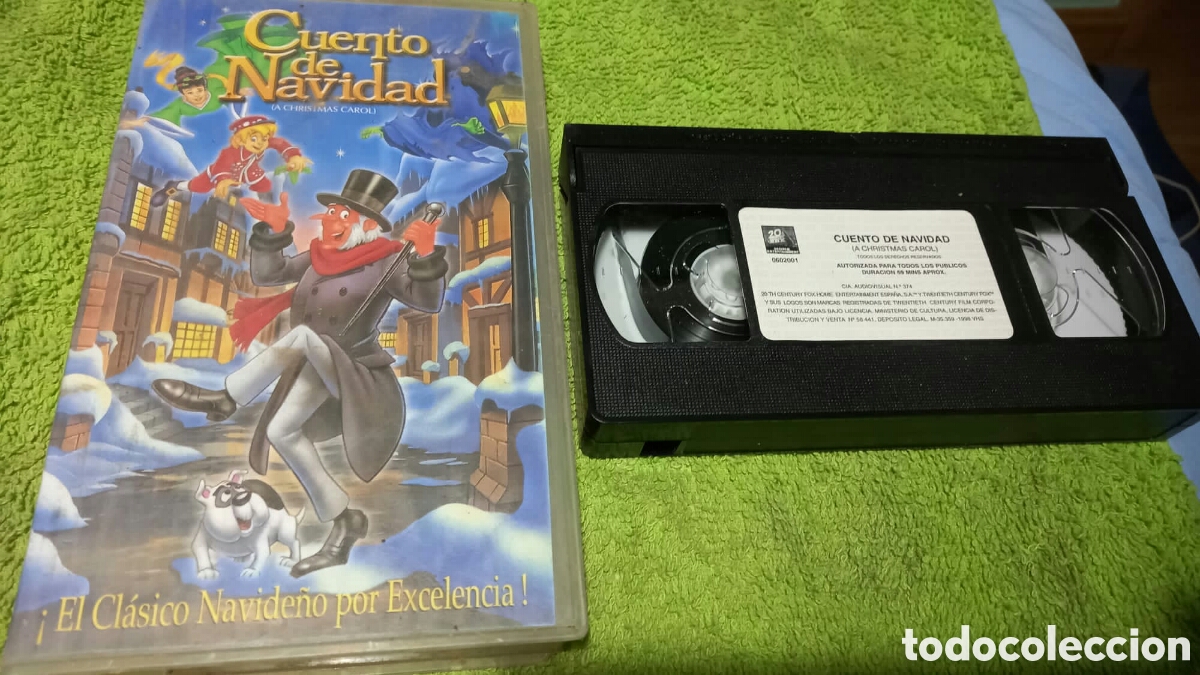 Cine: Cuento de navidad vhs - Foto 1