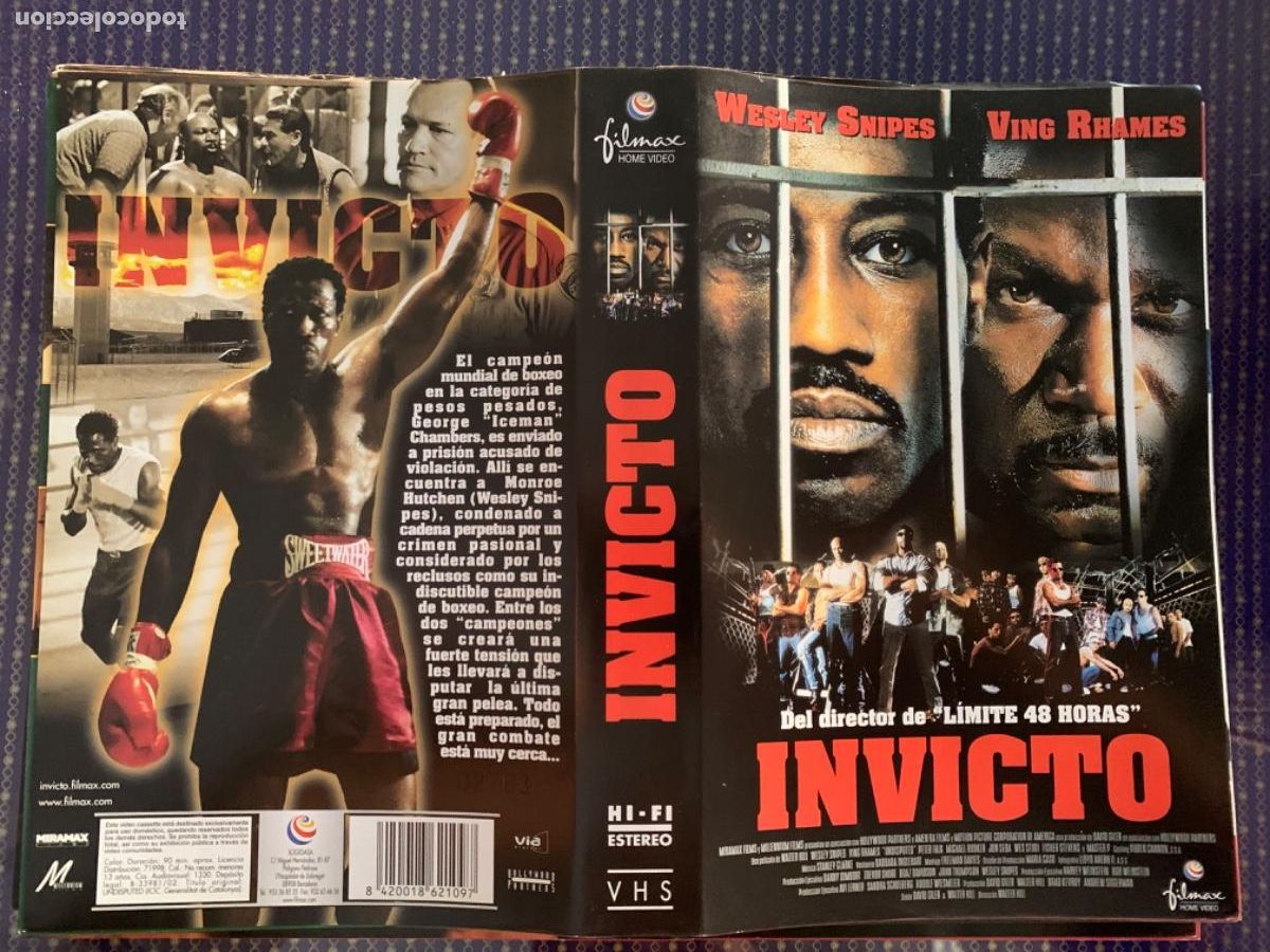 Cin&eacute;ma: Invicto (Solo car&aacute;tula original VHS)