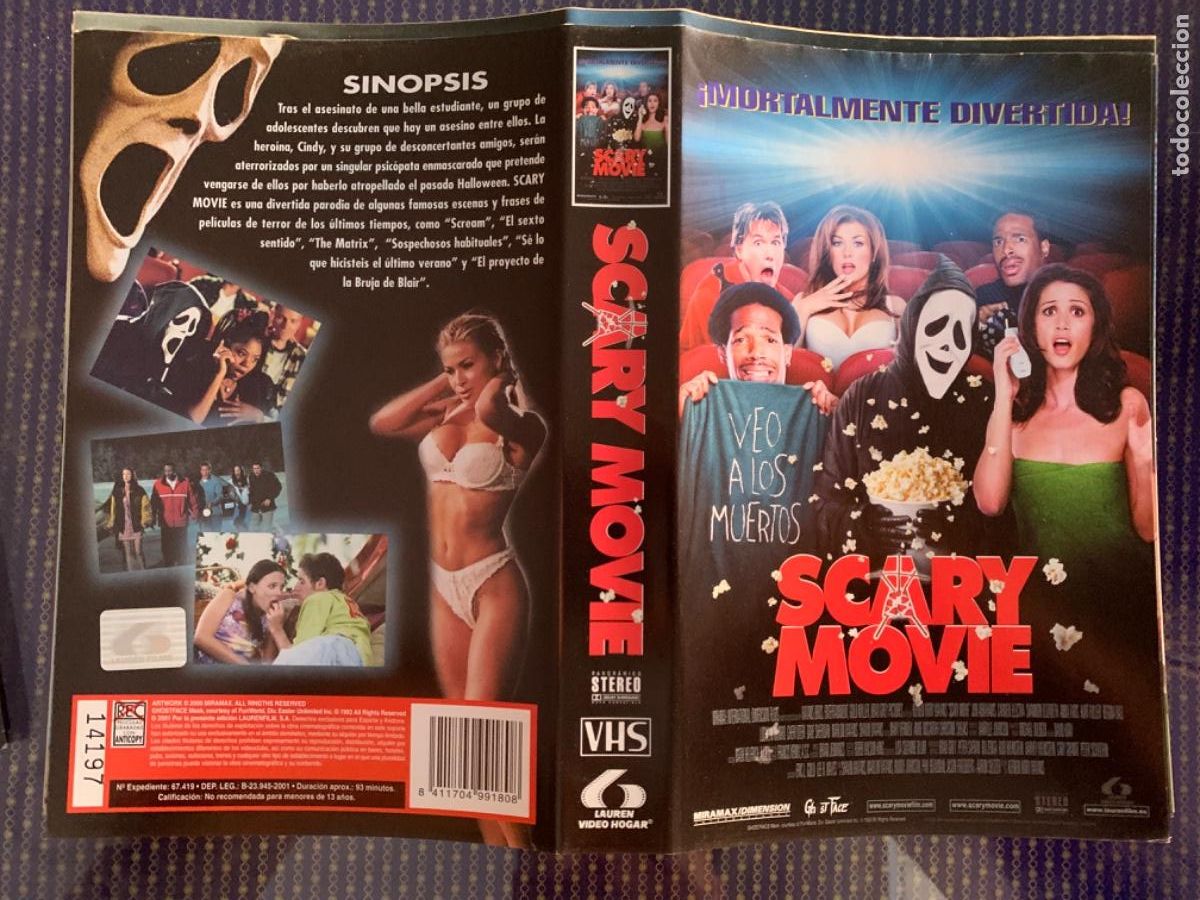 Cine: Scary Movie (Solo car&aacute;tula original VHS)