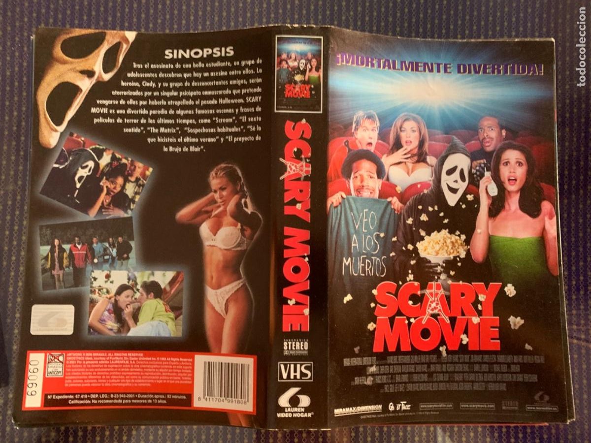 Cine: Scary Movie (Solo car&aacute;tula original VHS)