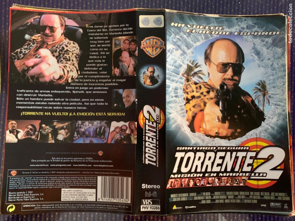 Cine: Torrente 2 (Solo car&aacute;tula original VHS)