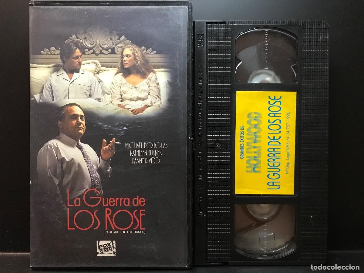 Cine: Danny DeVito ● La guerra de los Rose (1989) ● VHS - Foto 1