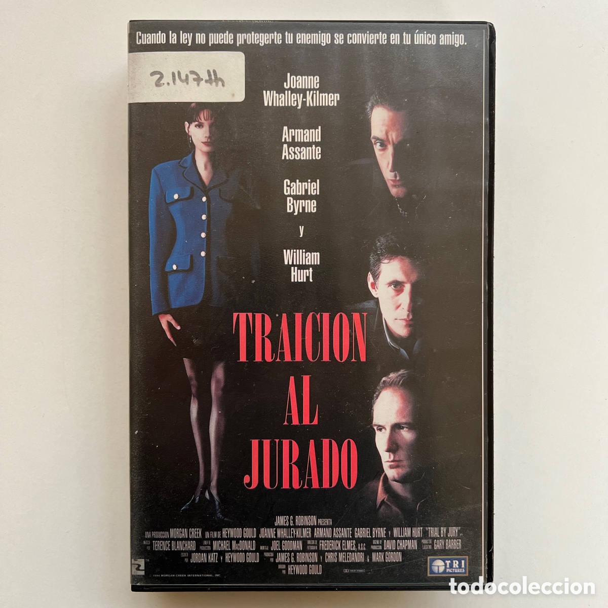 Traicion al jurado vhs