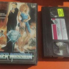 Cine: LASER MISSION - DIR : B.J. DAVIS - ERNEST BORGNINE, BRANDON LEE - LAX - ( 1989 ) - VHS