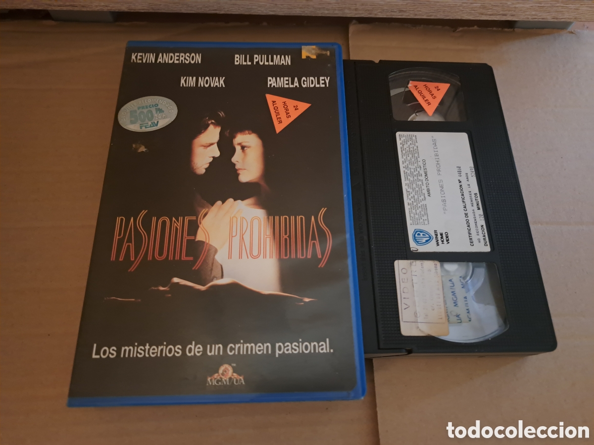 pasiones prohibidas vhs descatalogada - Compra venta en todocoleccion