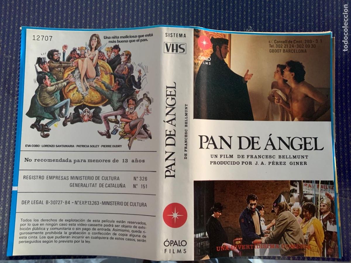 Cinema: Pan de &Aacute;ngel (Solo car&aacute;tula original VHS)