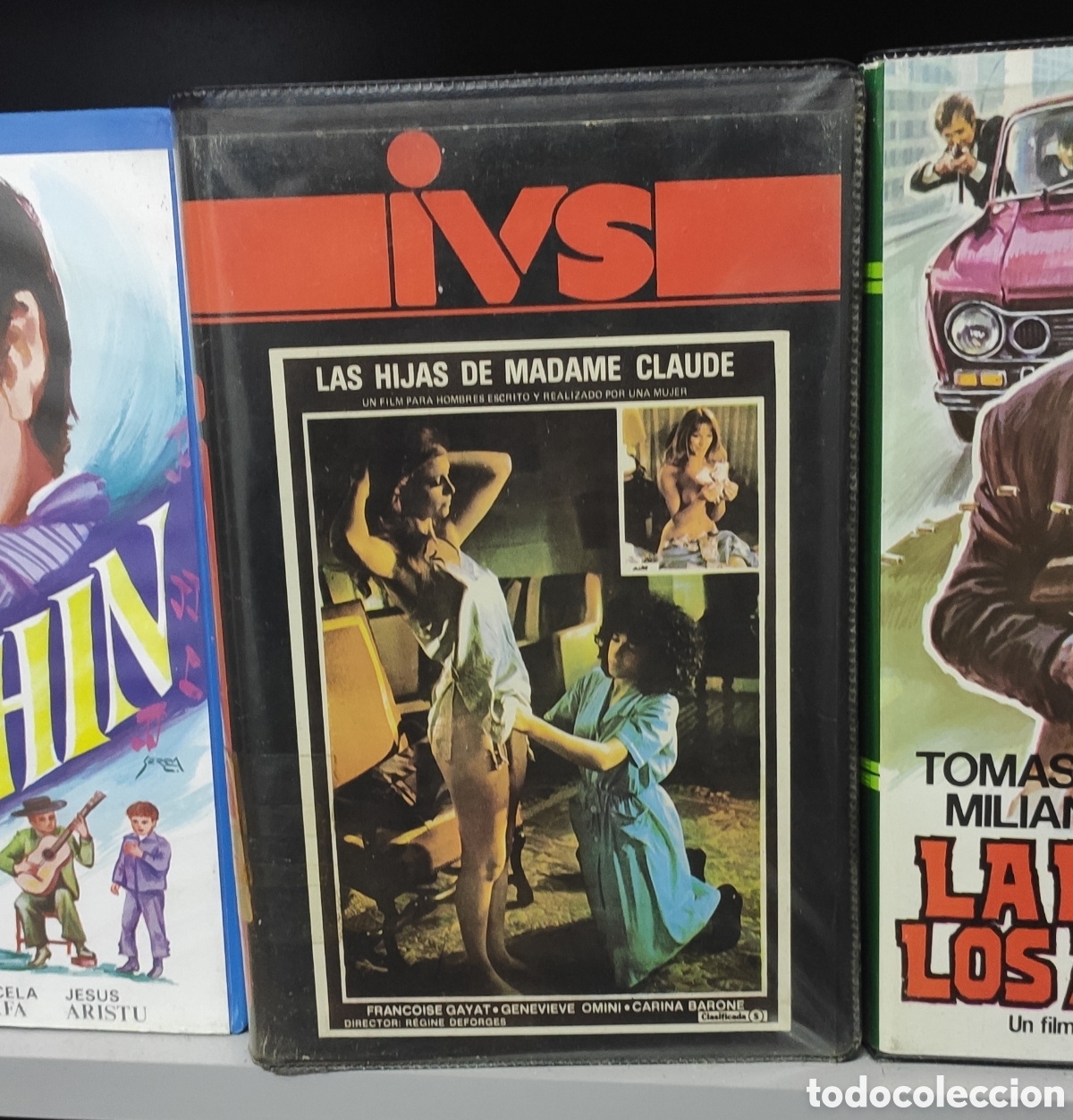 vhs orig las hijas de madame claude. carmen rus - Comprar Filmes de cinema  VHS no todocoleccion