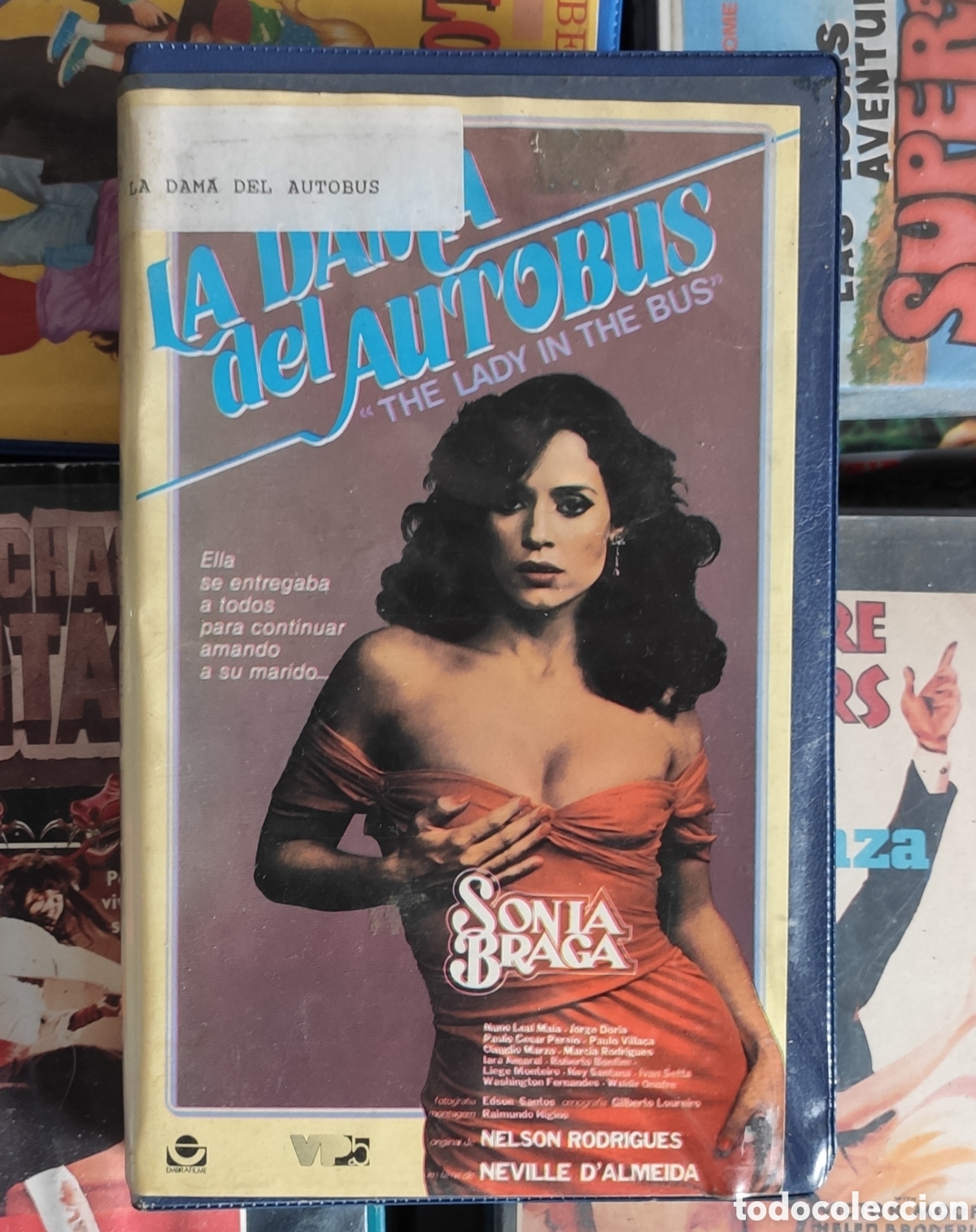 vhs. la dama del autobus • dir. neville de alm - Acheter Films de cinéma  VHS sur todocoleccion