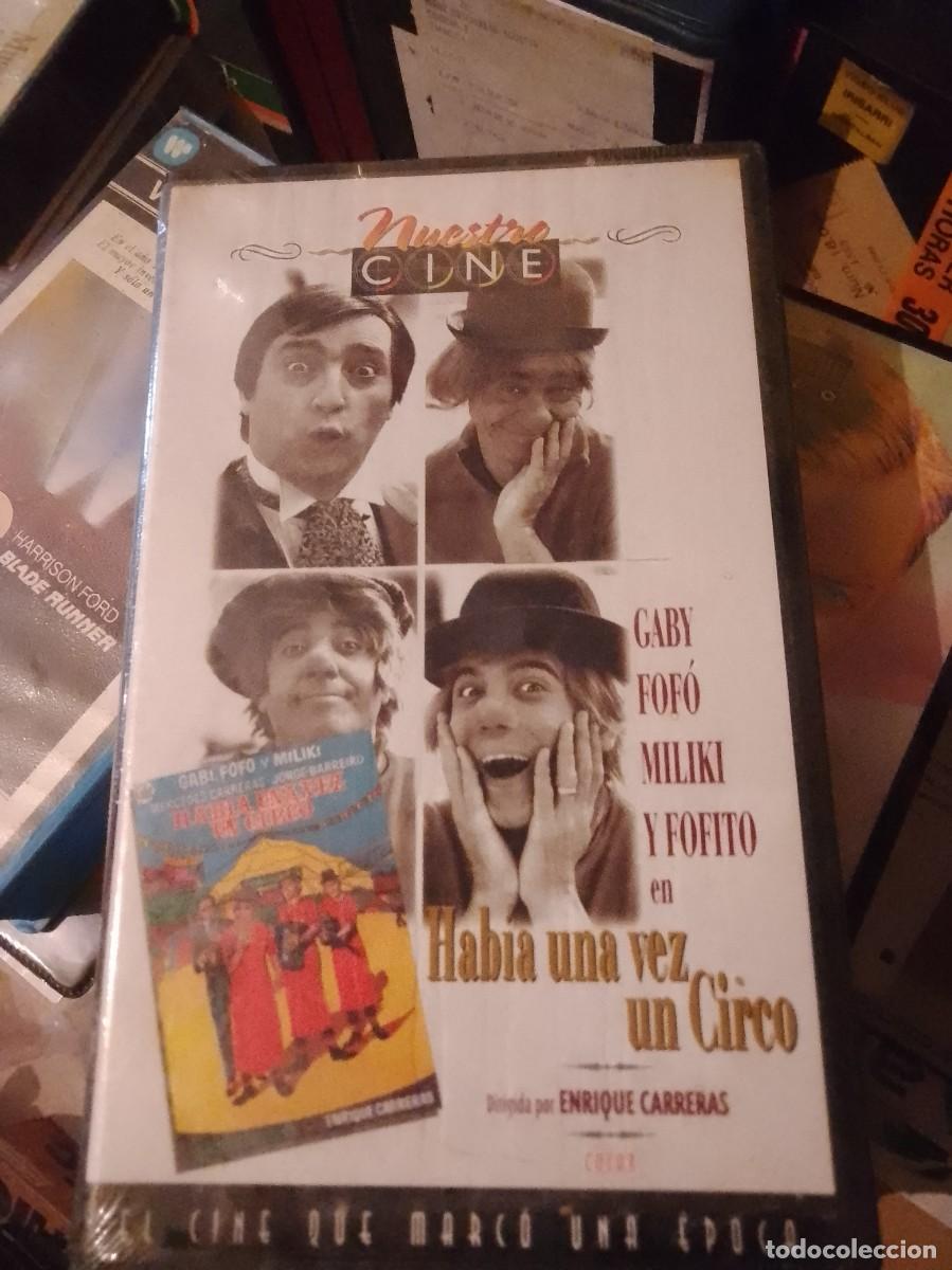 Cine: Hab&iacute;a una vez un circo vhs nueva precintada